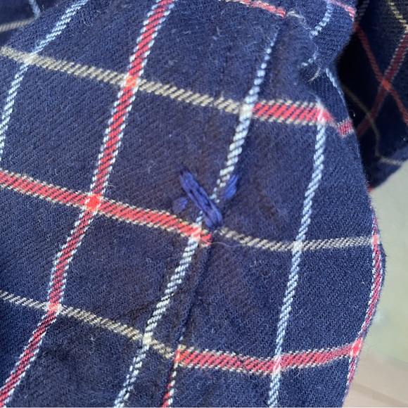 Alex Mill flannel button down plaid shirt - Picture 8 of 13